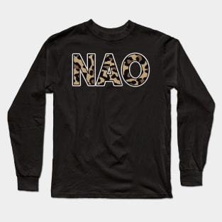 Awesome Proud Name Nao Pattern Retro Anime Long Sleeve T-Shirt